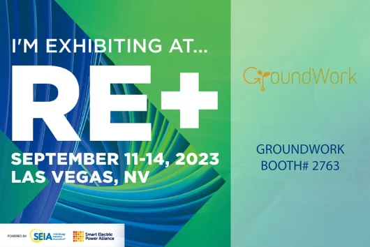 GroundWork will be at re plus conference